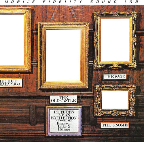 PRE-ORDER: Emerson, Lake & Palmer "Pictures At An Exhibition" LP (Numbered 180g Vinyl, Mobile Fidelity Sound-Lab Edition)