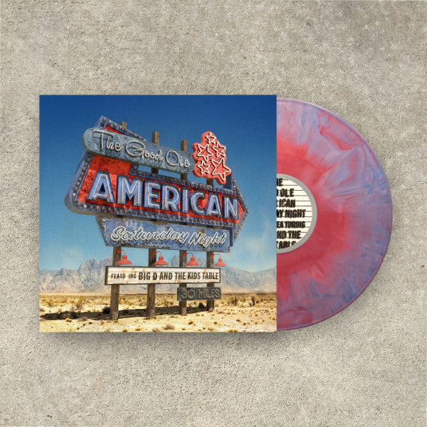 PRE-ORDER: Big D and the Kids Table "The Good Ole American Saturday Night" LP (Indie Exclusive Cotton Candy Splash Vinyl)