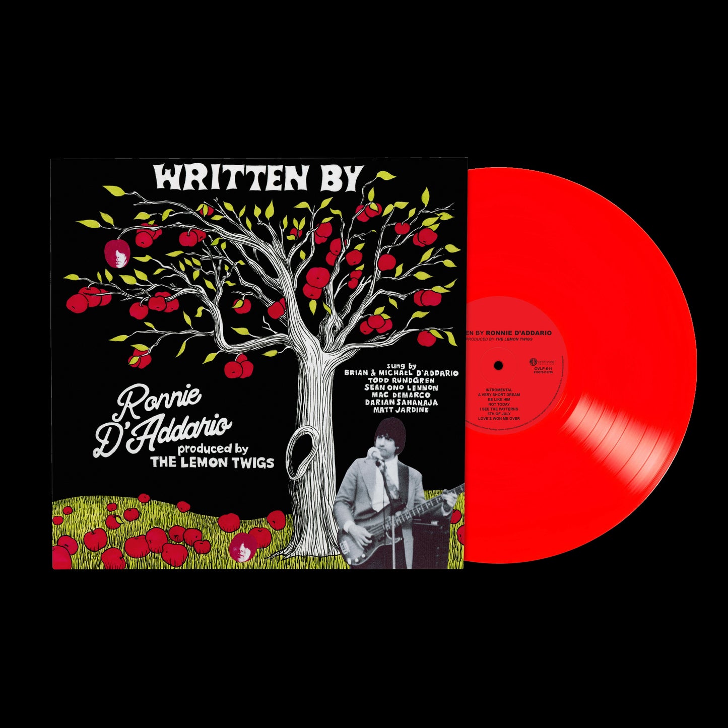 Robbie D'Addario (The Lemon Twigs) "Written By Robbie D'Addario" LP (Red Vinyl) (Black Friday 2025)