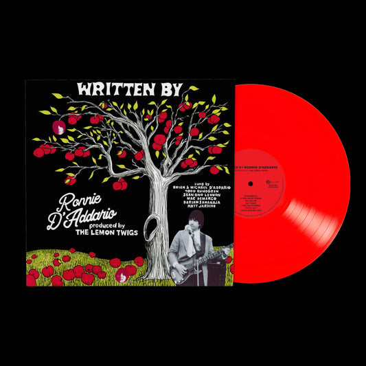 Robbie D'Addario (The Lemon Twigs) "Written By Robbie D'Addario" LP (Red Vinyl) (Black Friday 2025)