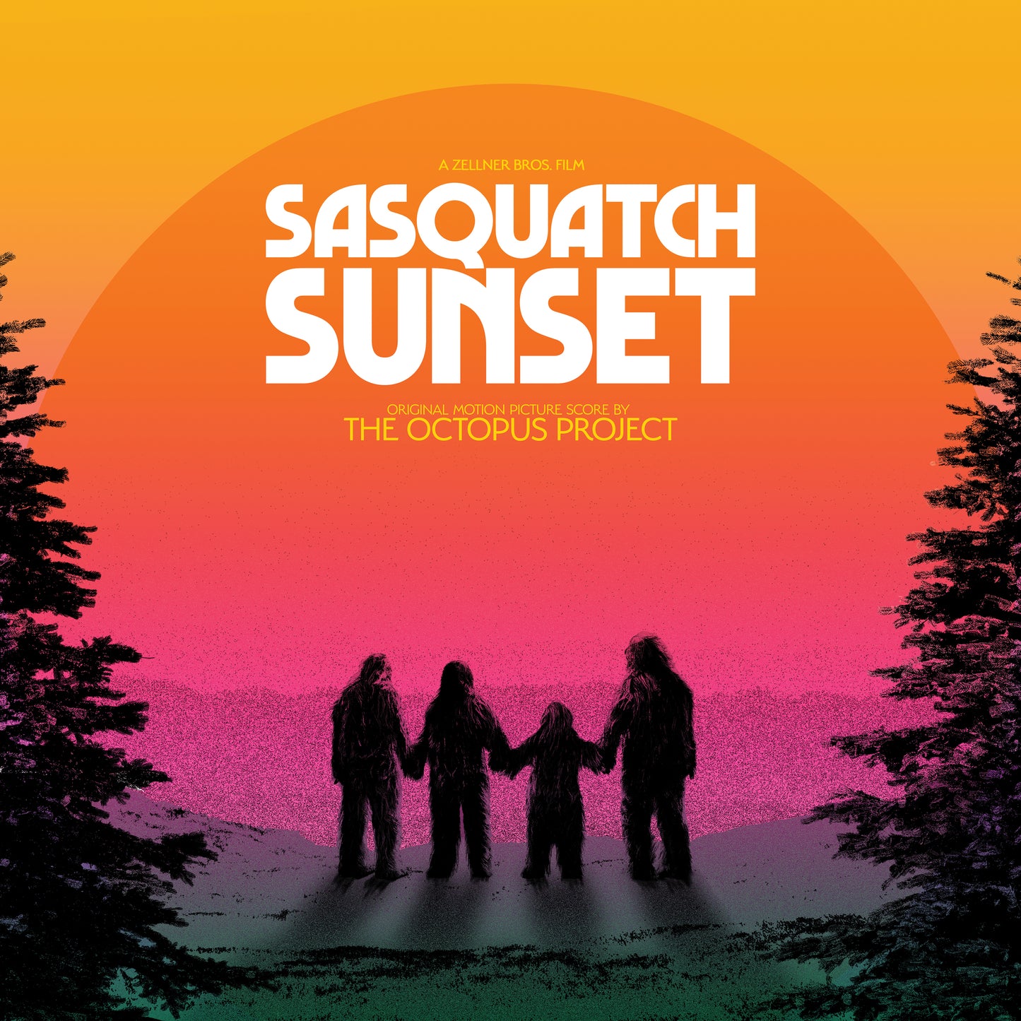 The Octopus Project "Sasquatch Sunset (Soundtrack)" LP (Green Smoke Vinyl)