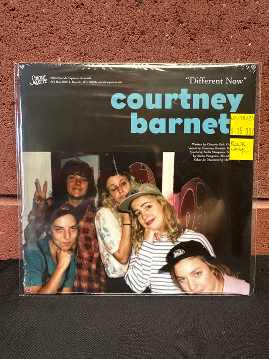 Used Vinyl:  Courtney Barnett, Kurt Vile ”"Different Now" b/w "This Time of Night"” 7" (Aqua blue vinyl)