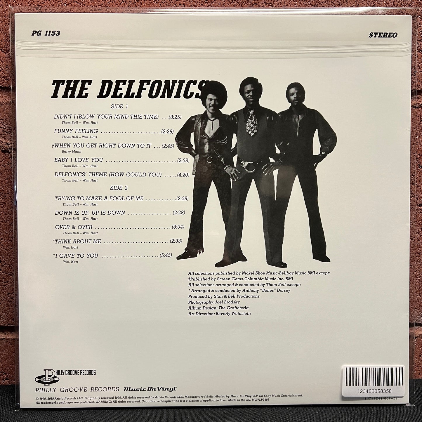 Used Vinyl: Delfonics "The Delfonics" LP (180 Gram 2019 reissue)