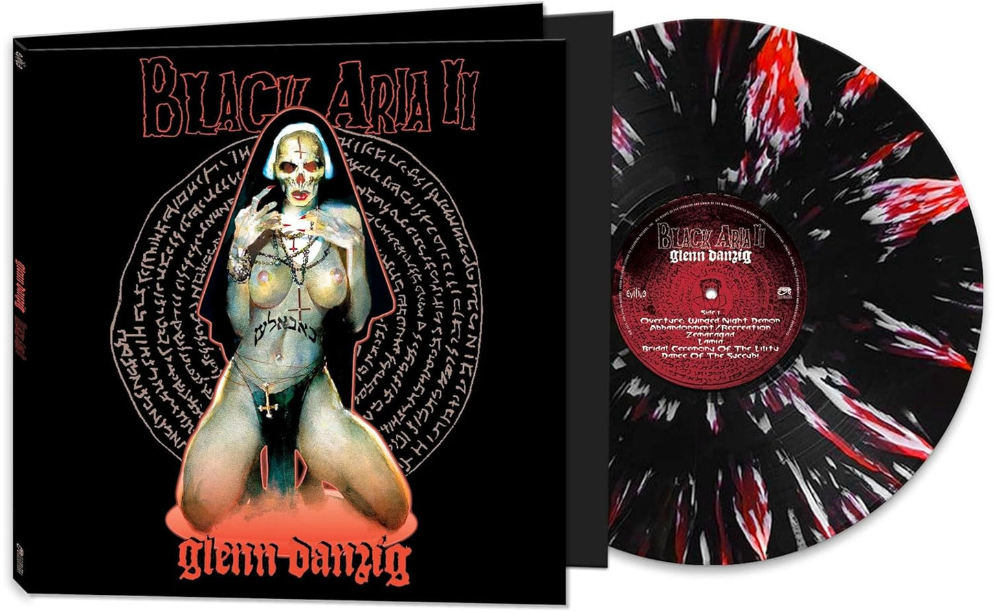 Glenn Danzig "Black Aria 2" LP (Black/Red/White Splatter Vinyl)