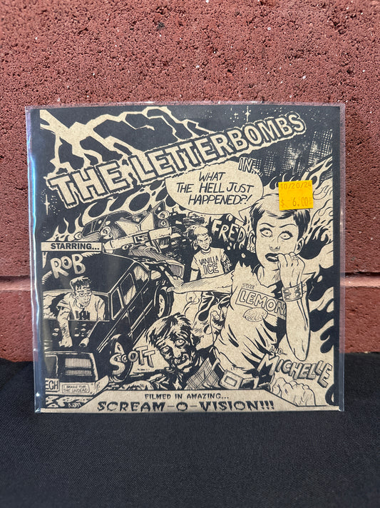 Used Vinyl:  The Letterbombs ”What The Hell Just Happened?!” 7"