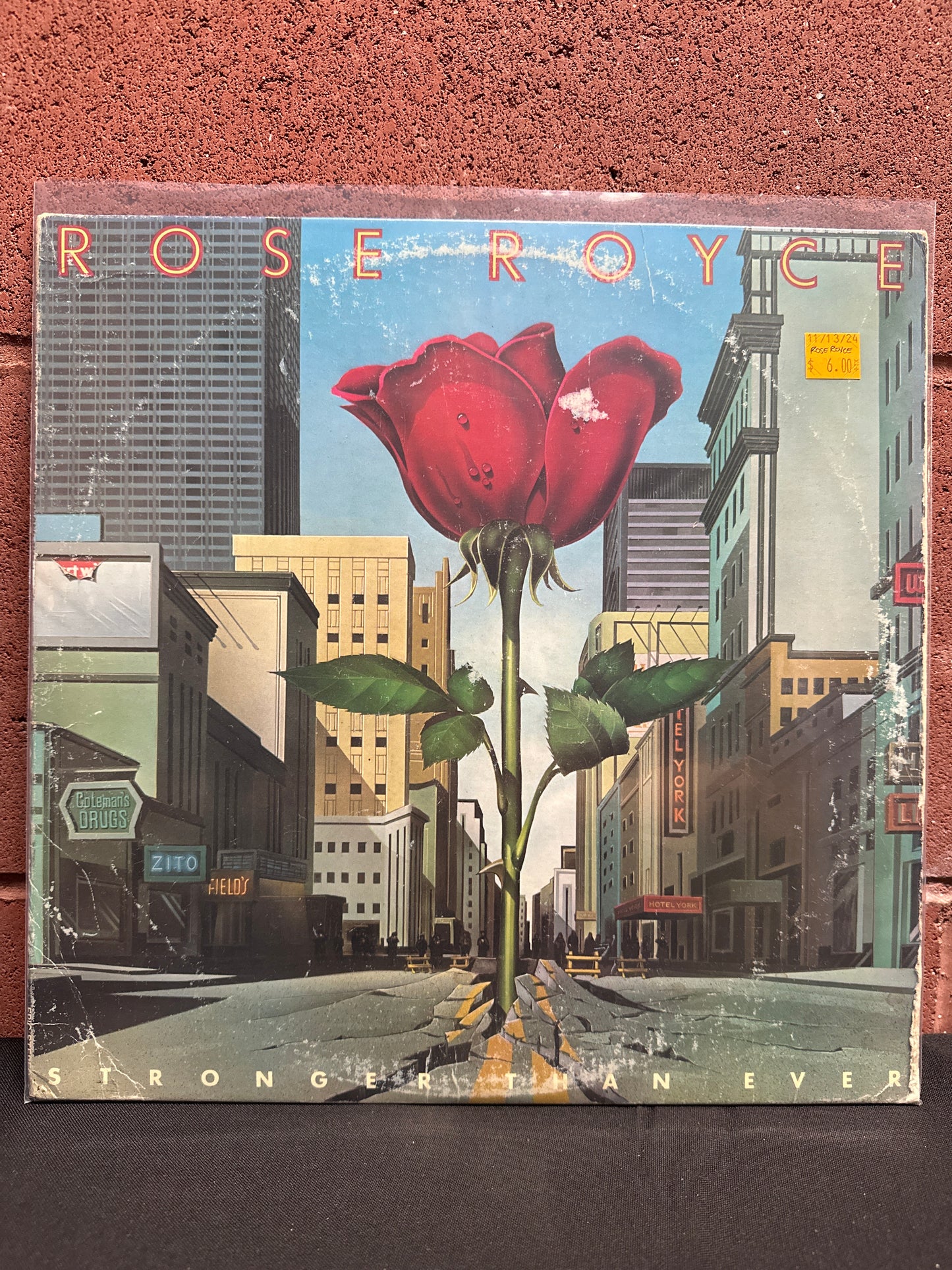 Used Vinyl:  Rose Royce ”Stronger Than Ever” LP