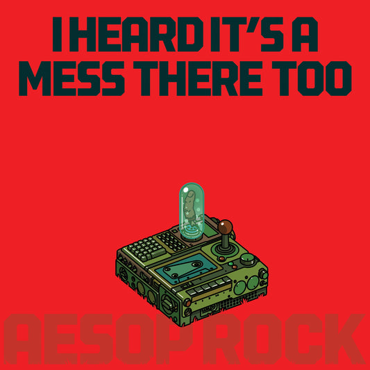 PRE-ORDER: Aesop Rock "I Heard It’s A Mess There Too" LP (Apple Red Opaque Vinyl)