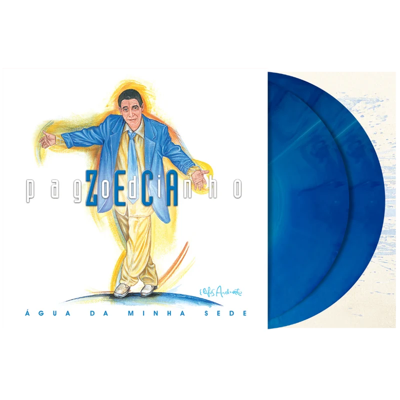 PRE-ORDER: Zeca Pagodinho "Agua Da Minha Sede" 2xLP (180g Galaxy Blue Vinyl)