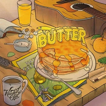 PRE-ORDER: Kash'd Out "Butter" LP (Opaque Orange Vinyl)