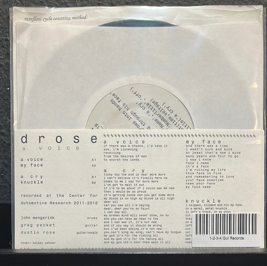 USED VINYL: Drose “A Voice” 7"