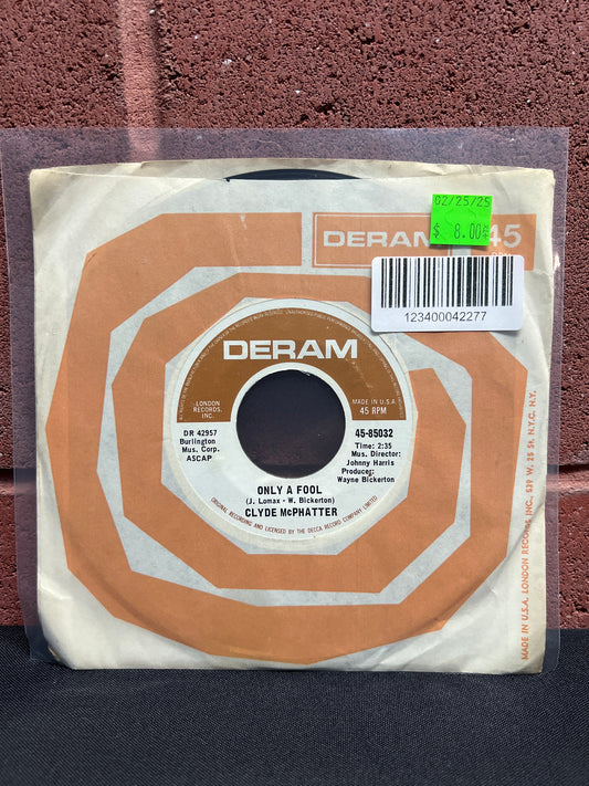 Used Vinyl: Clyde McPhatter "Only A Fool" 7"