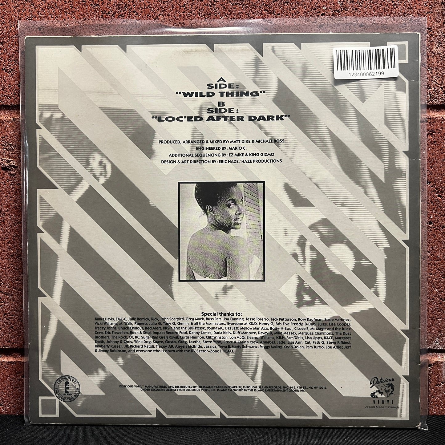 Used Vinyl: Tone-Loc "Wild Thing" 12" Single