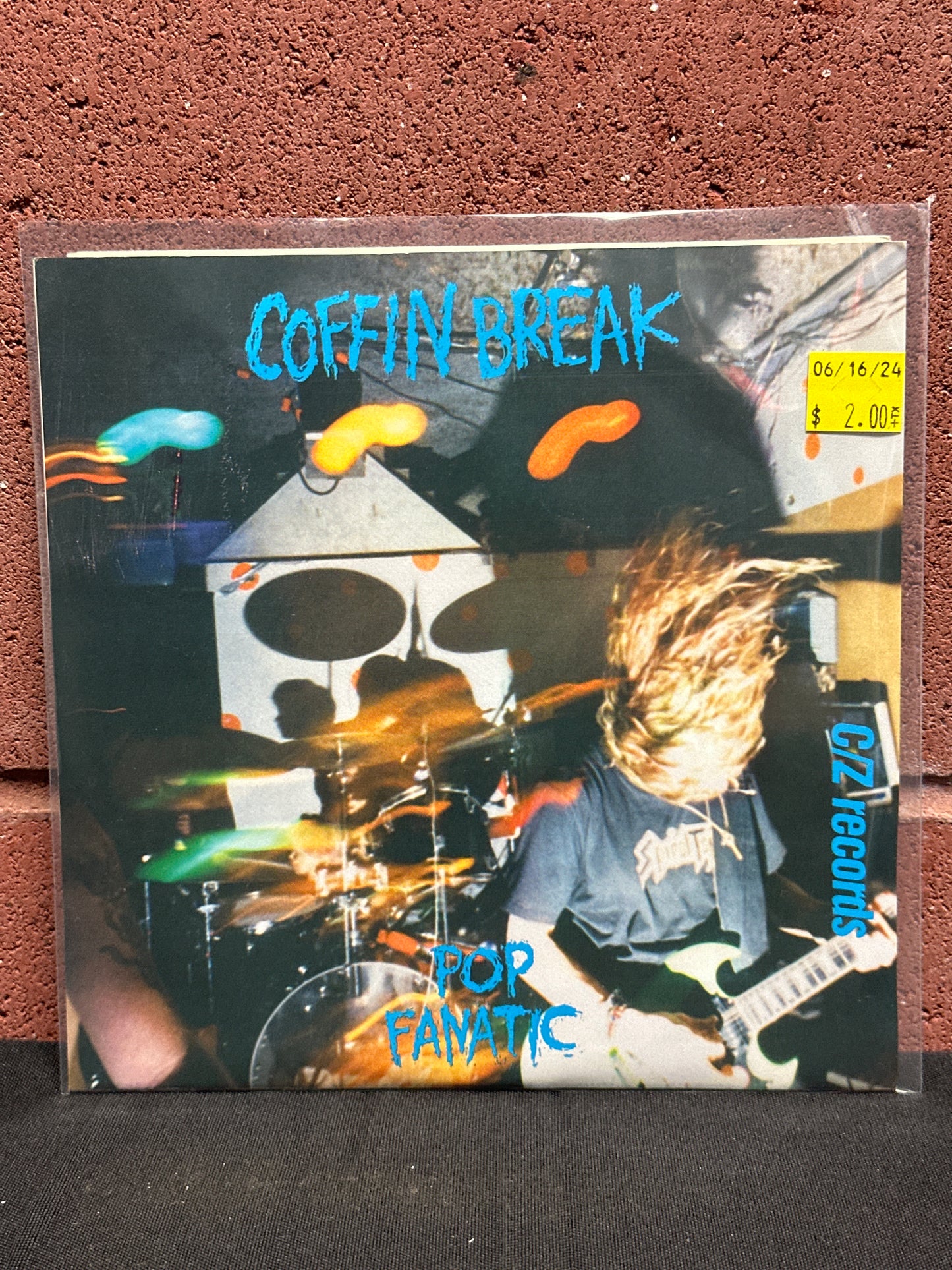 Used Vinyl:  Coffin Break ”Pop Fanatic” 7"