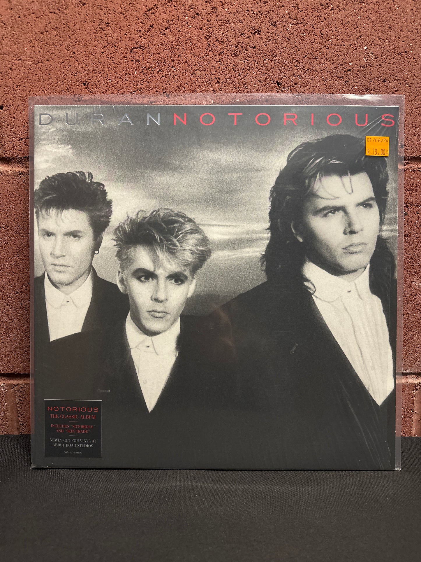 Used Vinyl: Duran Duran "Notorious" LP (2024 pressing)