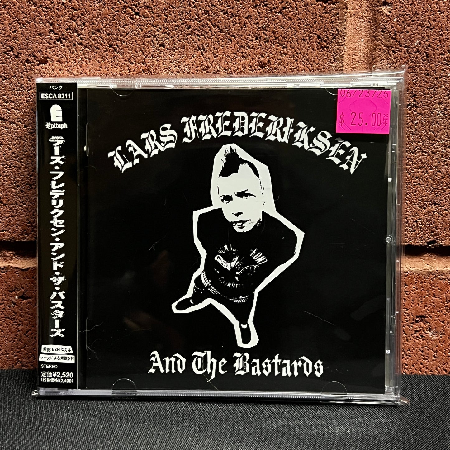 Used CD: Lars Frederiksen And The Bastards "S/T" CD (2001 Japanese Press)