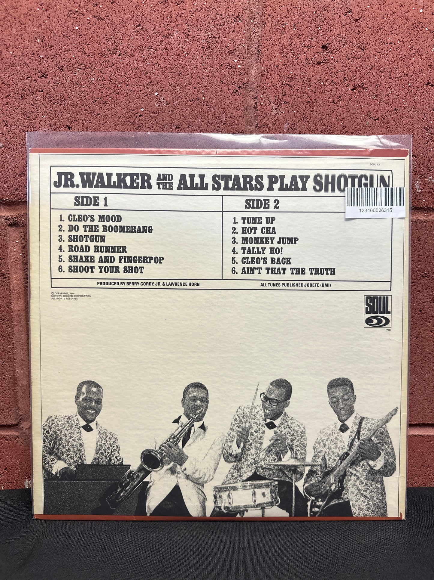 Used Vinyl:  Junior Walker & The All Stars ”Shotgun” LP