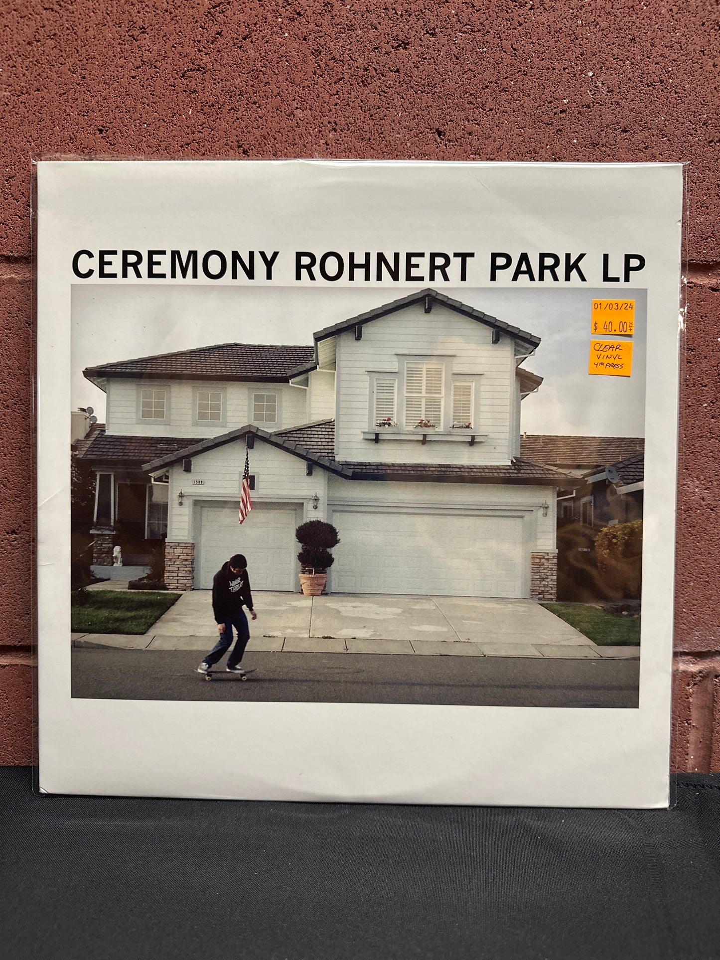 Used Vinyl: Ceremony ”Rohnert Park” LP (Clear vinyl)