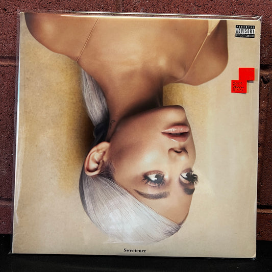 Used Vinyl: Ariana Grande ‎"Sweetener" 2xLP (2019 - Peach Marble Vinyl)