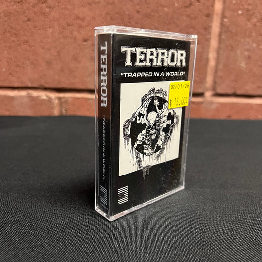 Used Cassette: Terror "Trapped In A World" Tape