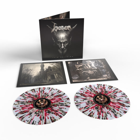 PRE-ORDER: Venom "Into Oblivion" 2xLP (Indie Exclusive Clear/Black/Red Splatter Vinyl)