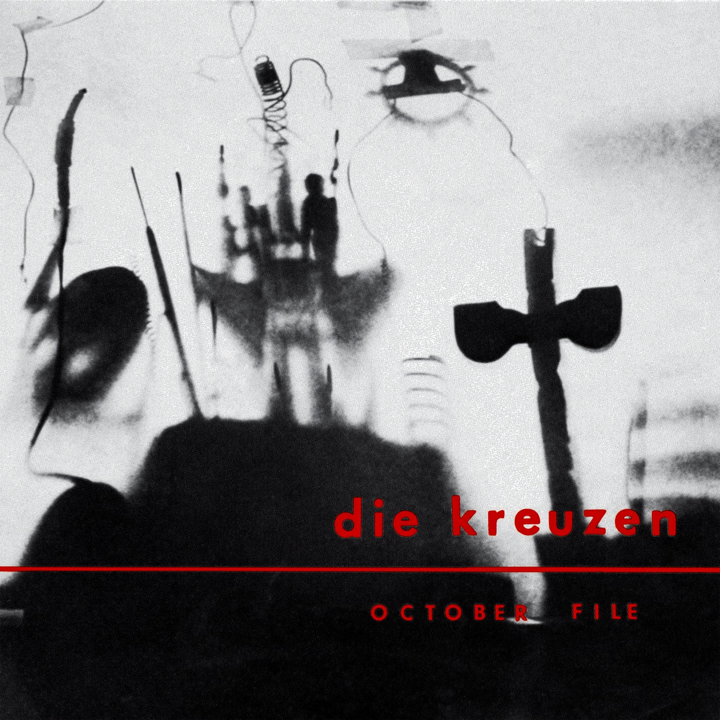 Die Kreuzen "October File" LP (Black/Blue/Clear Vinyl)