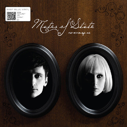 Mates of State "Re-arrange Us" LP (Blue Vinyl)