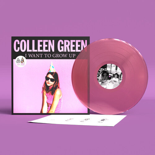 Colleen Green "I Want to Grow Up" LP (Translucent Pink Vinyl)