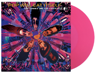 Pop Will Eat Itself "The Looks or the Lifestyle?" LP (Translucent Magenta Vinyl)