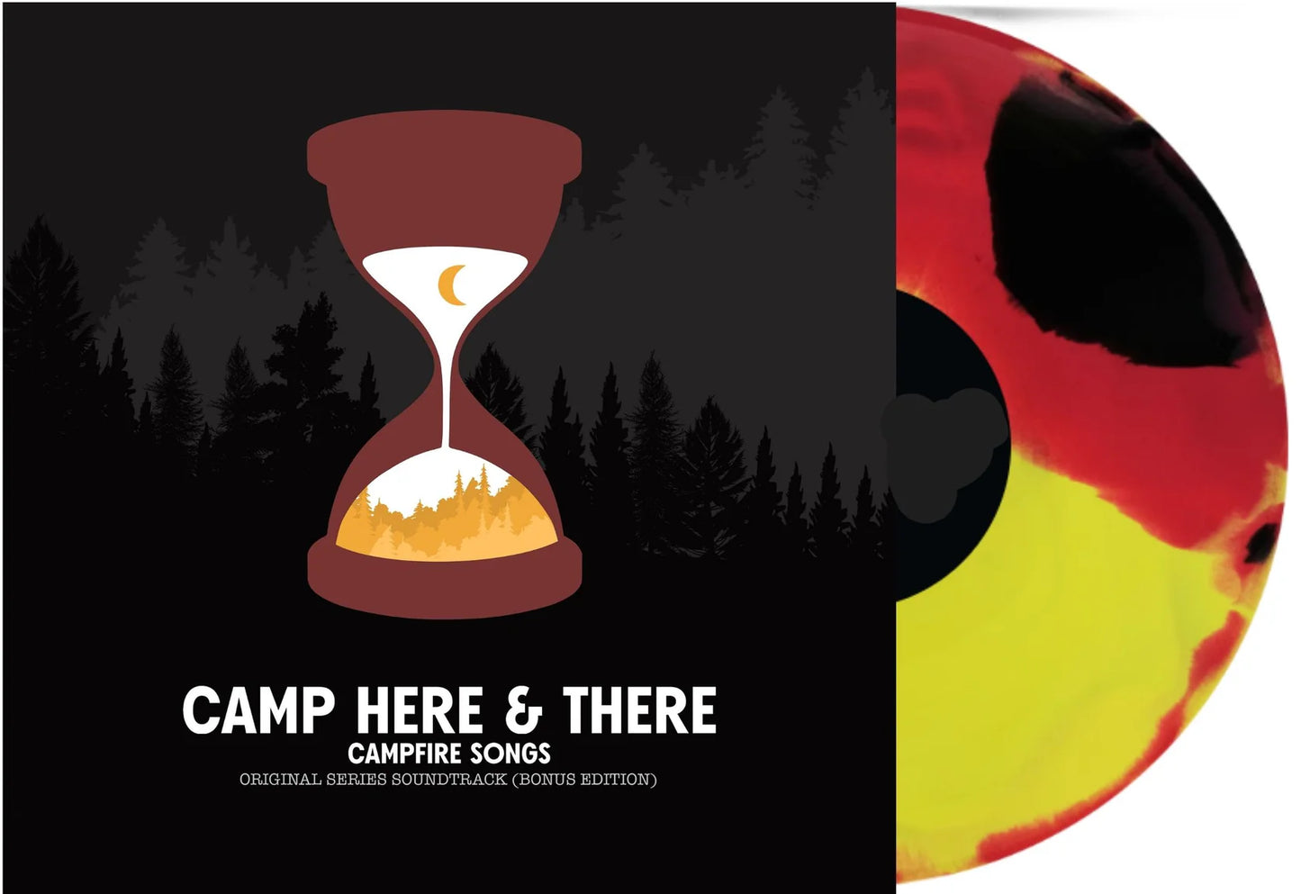 PRE-ORDER: Will Wood "Camp Here And There (OST)" LP (Indie Exclusive "Campfire" Orange/Yellow Vinyl)