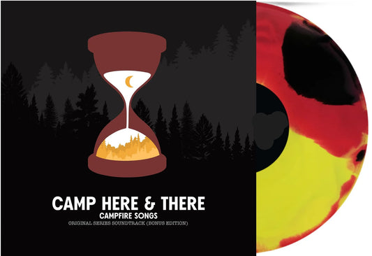 PRE-ORDER: Will Wood "Camp Here And There (OST)" LP (Indie Exclusive "Campfire" Orange/Yellow Vinyl)