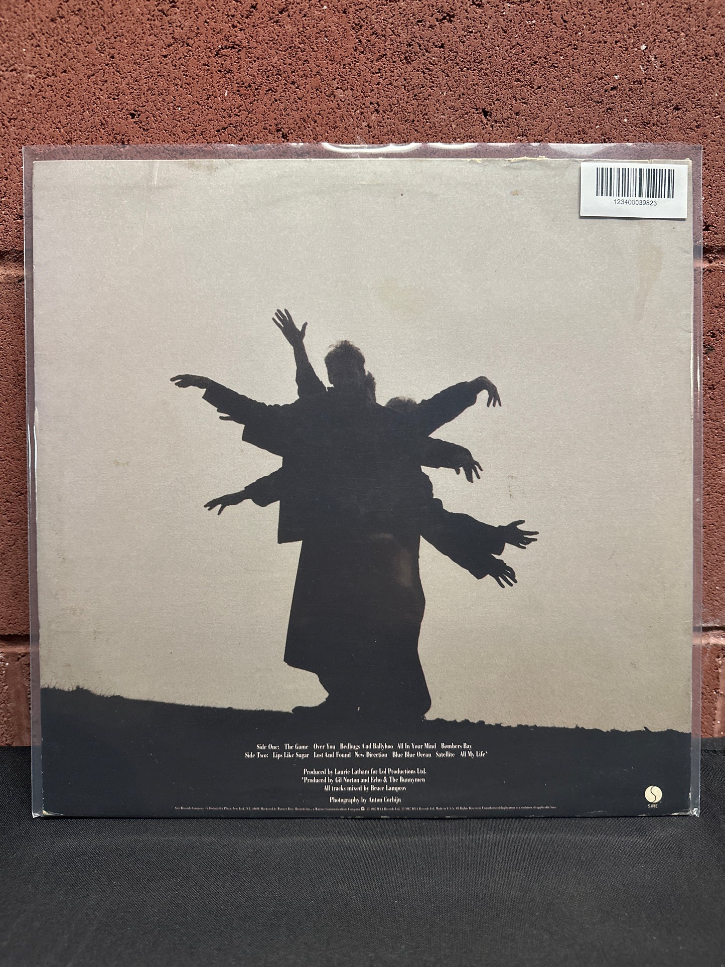 Used Vinyl: Echo & The Bunnymen "S/T” LP