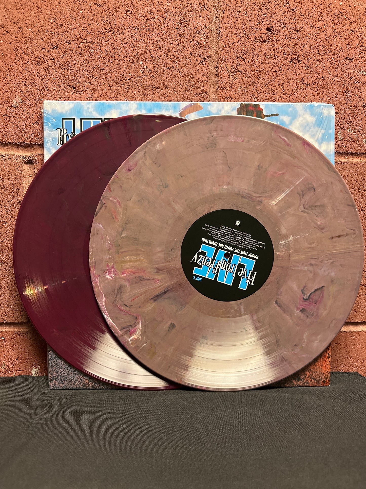 Used Vinyl:  Five Iron Frenzy ”Proof That The Youth Are Revolting” 2xLP (Recycled Purple Marble Vinyl)