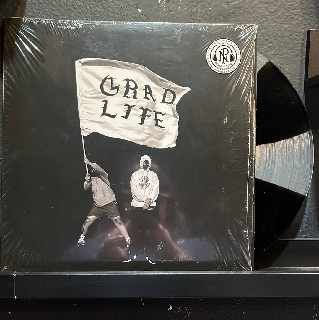 USED VINYL: Graduating Life “Grad Life” LP (Clear & Black Pinwheel)