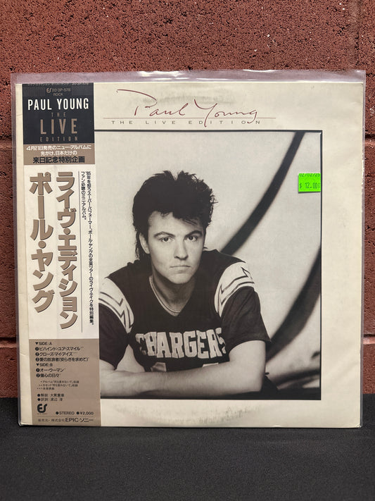 Used Vinyl: Paul Young "The Live Edition" LP