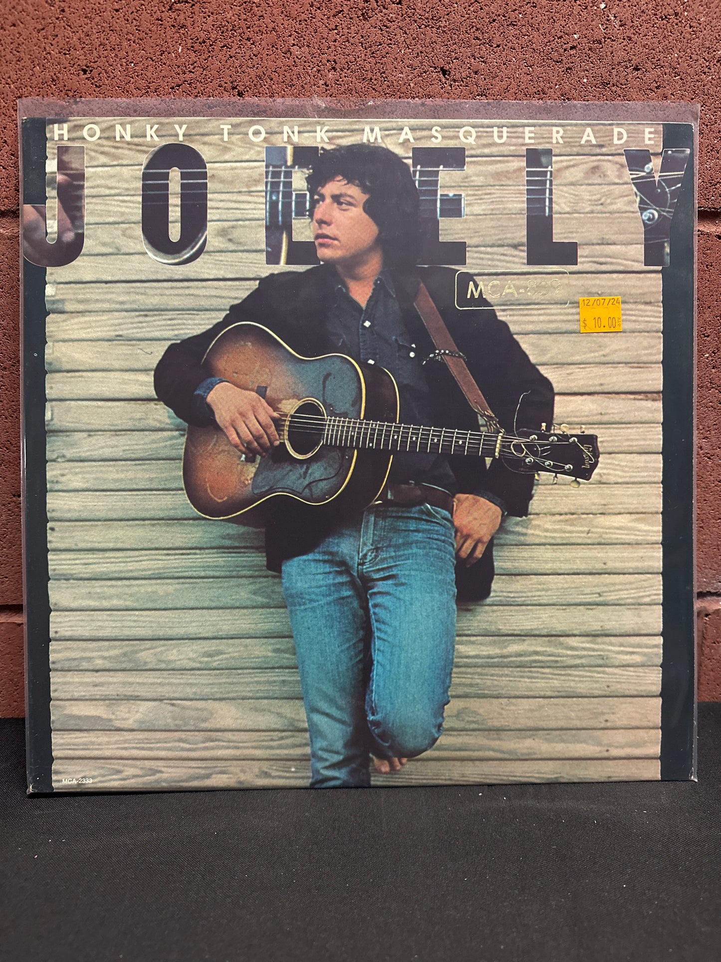 Used Vinyl:  Joe Ely ”Honky Tonk Masquerade” LP