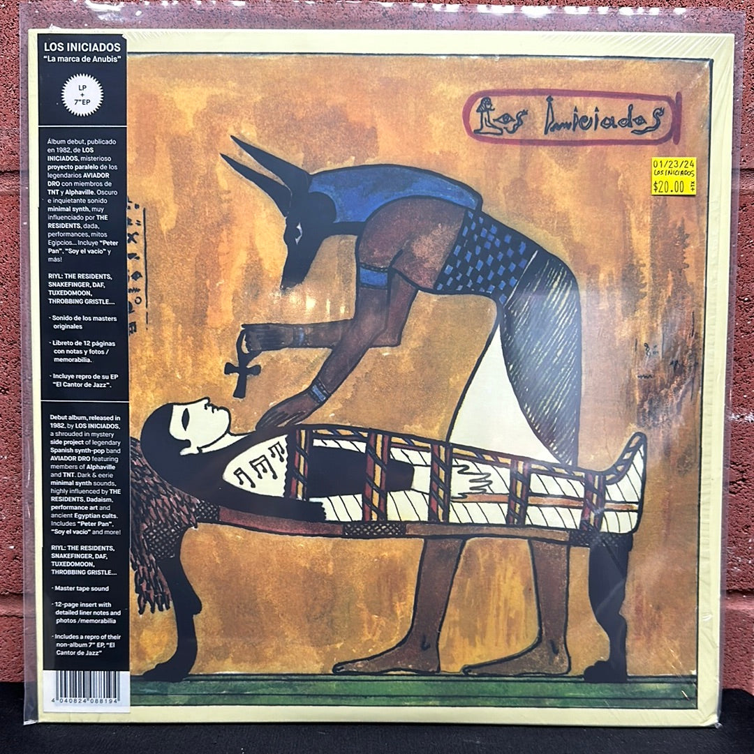 Used Vinyl:  Los Iniciados ”La Marca De Anubis + El Cantor de Jazz” LP + 7"