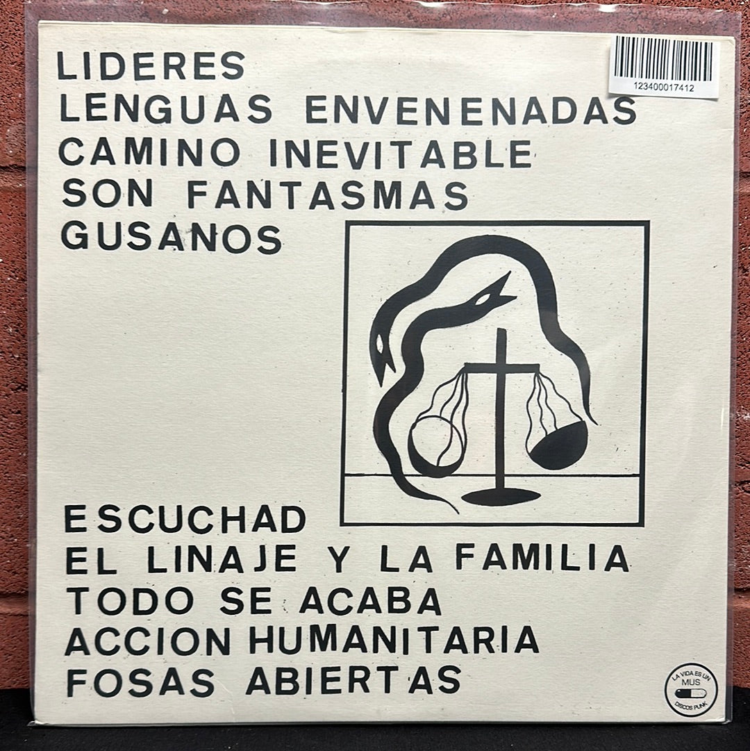Used Vinyl:  Orden Mundial ”Obediencia Debida” 12"