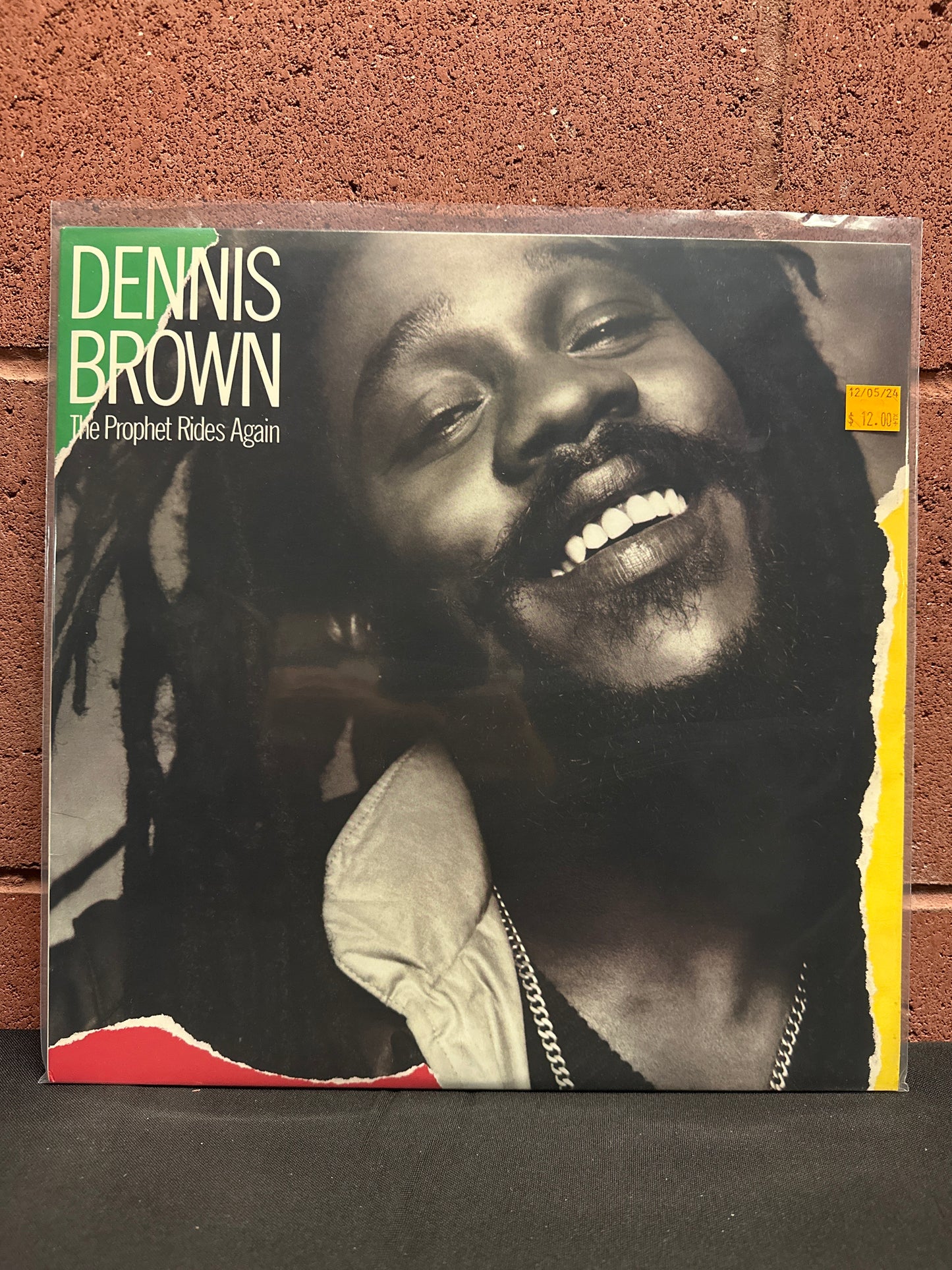 Used Vinyl:  Dennis Brown ”The Prophet Rides Again” LP