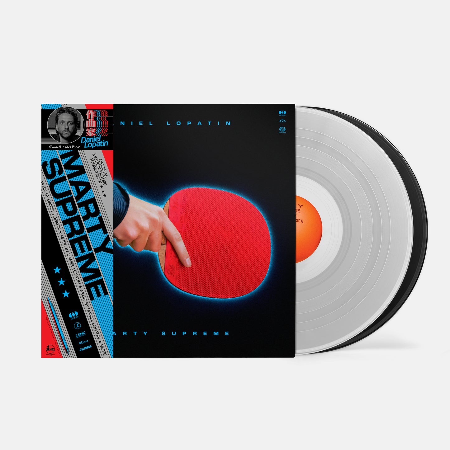 PRE-ORDER: Daniel Lopatin "Marty Supreme (OST)" 2xLP (Black & Clear Vinyl)