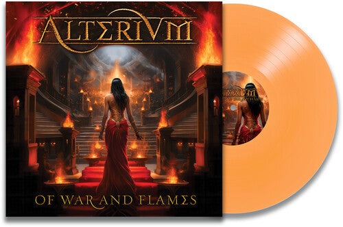 PRE-ORDER: Alterium "Of War & Flames" LP (Clear Orange Vinyl)