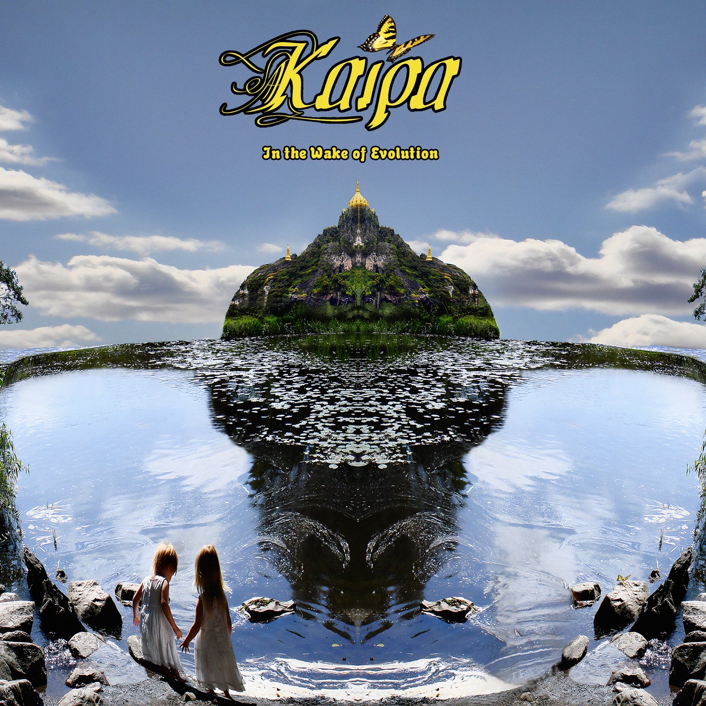 PRE-ORDER: Kaipa "In The Wake Of Evolution" 2xLP (Transparent Blue Splattered Black/Solid White Vinyl)