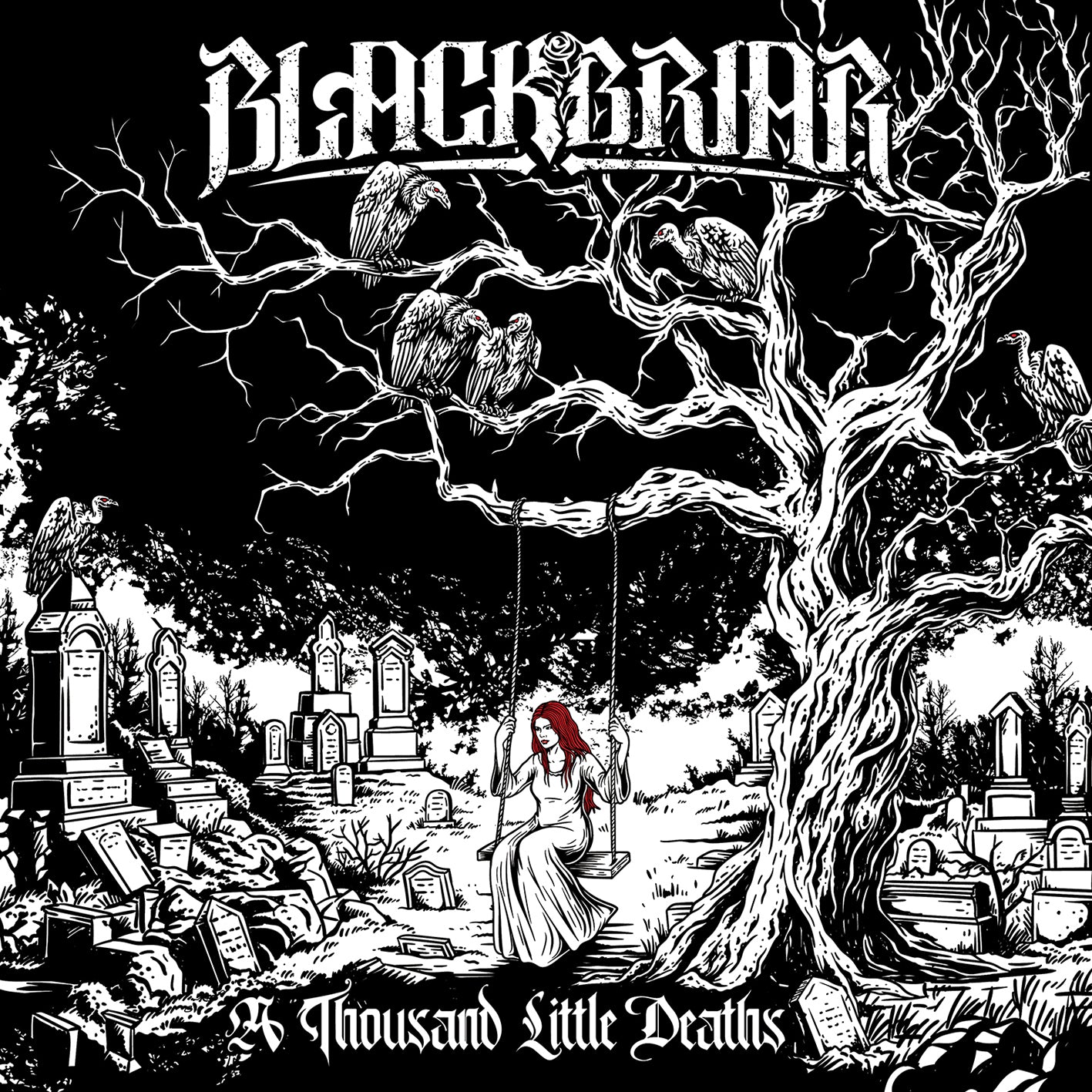 Blackbriar "A Thousand Little Deaths" LP (Curacao Vinyl)