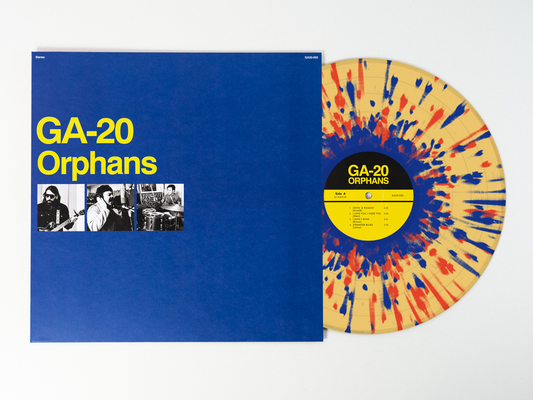 GA-20 "Orphans" LP (Yellow w/ Orange & Blue Splatter Vinyl)