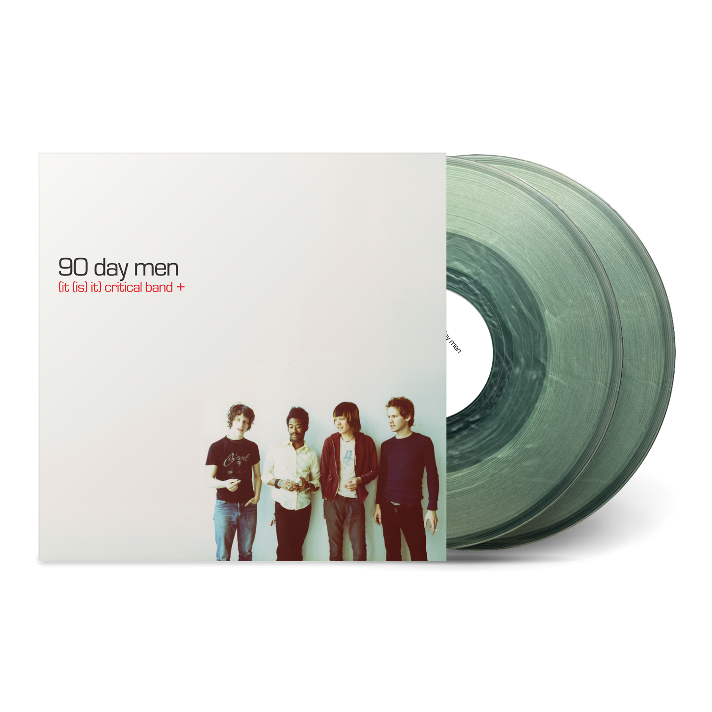 PRE-ORDER: 90 Day Men "(It (Is) It) Critical Band + (Y2K 25th Anniversary Edition)" 2xLP (Translucent Coke Bottle Wave Vinyl)