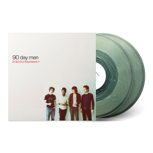 PRE-ORDER: 90 Day Men "(It (Is) It) Critical Band + (Y2K 25th Anniversary Edition)" 2xLP (Translucent Coke Bottle Wave Vinyl)