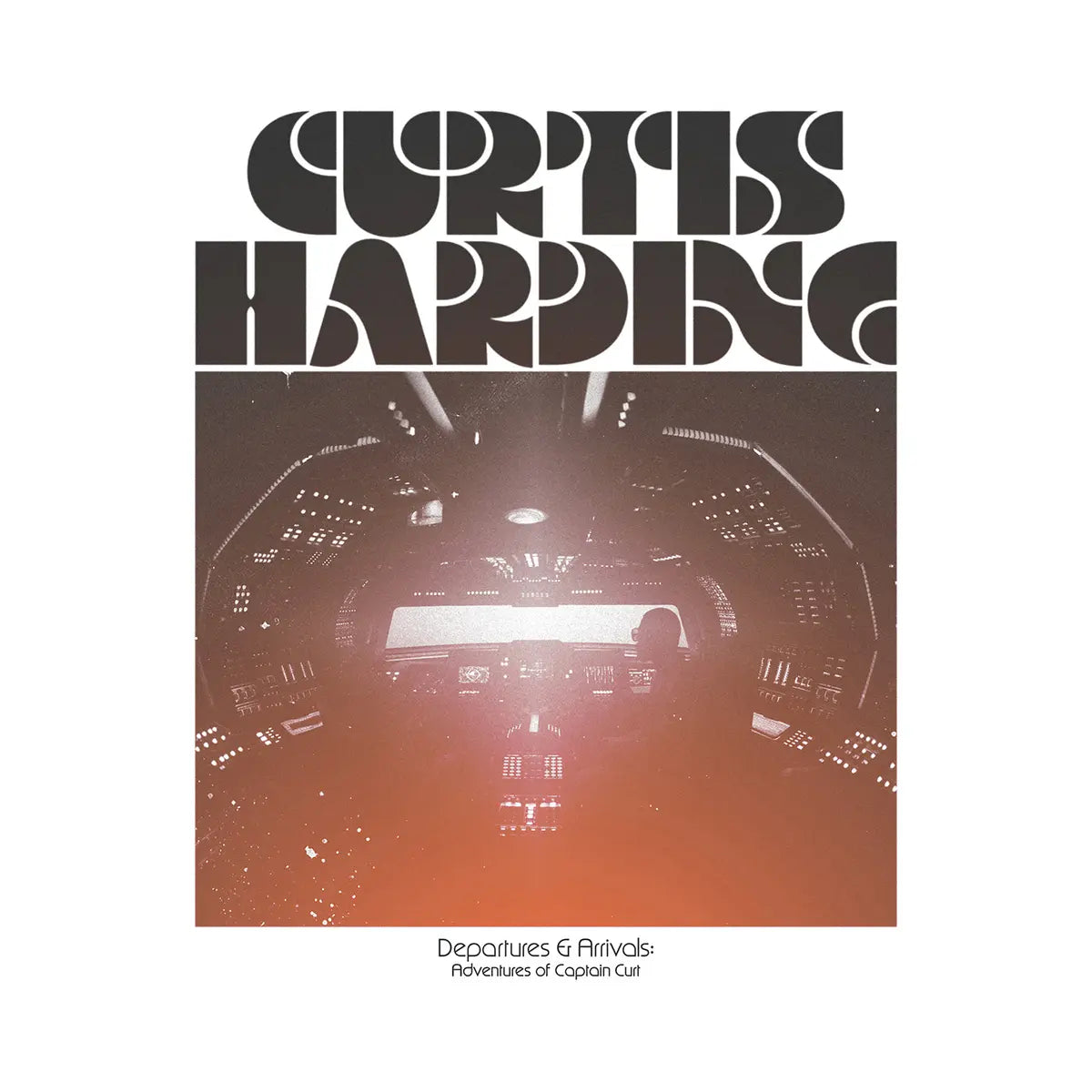 Curtis Harding "Departures & Arrivals: Adventures of Captain Curt" LP (Indie Exclusive Orange Vinyl)