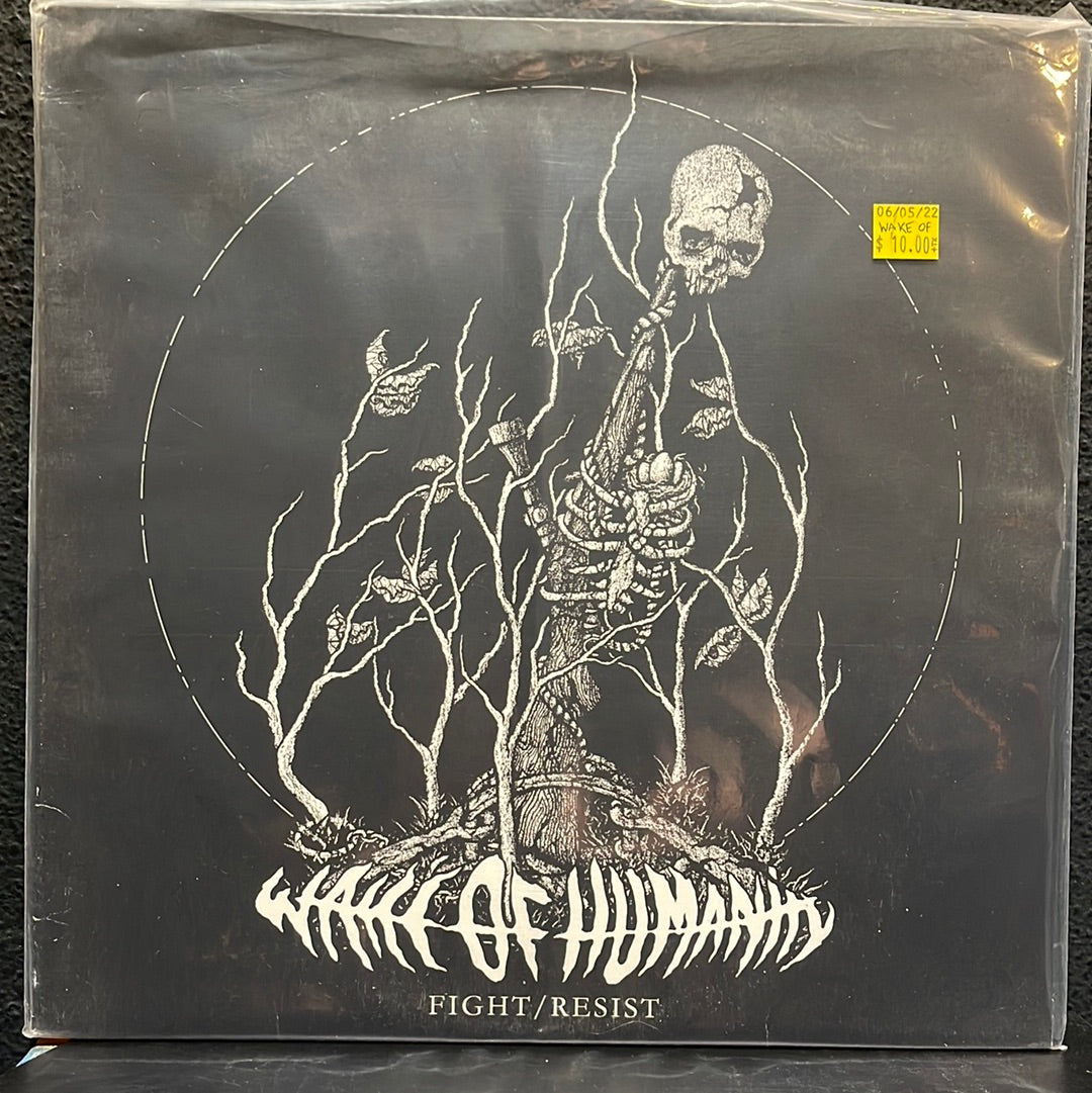 USED VINYL: Wake Of Humanity “Fight / Resist” LP (Clear Vinyl)