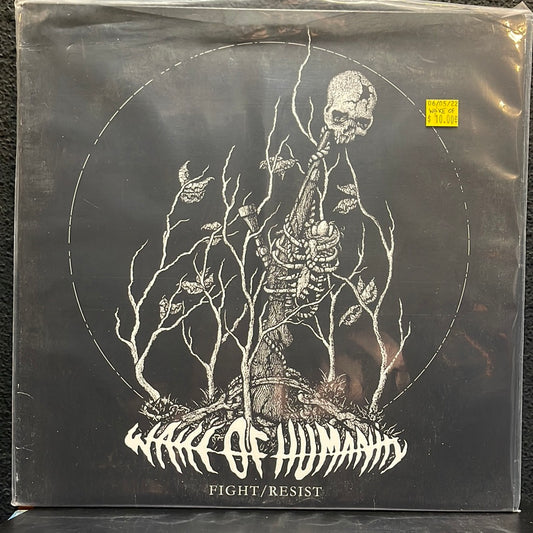 USED VINYL: Wake Of Humanity “Fight / Resist” LP (Clear Vinyl)