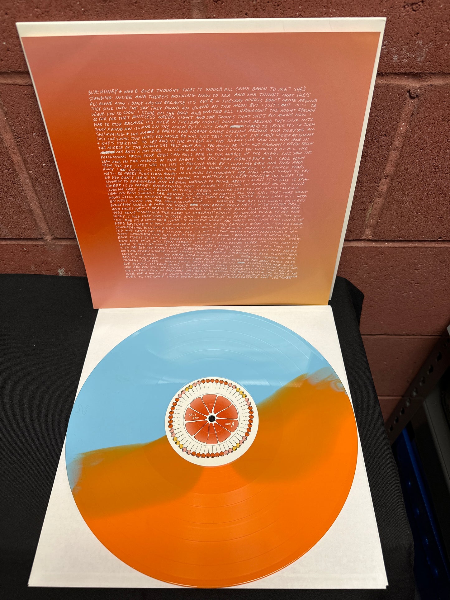 Used Vinyl:  Lunar Vacation ”The Lunar Vacation EPs” LP (Orange/blue split colored vinyl)