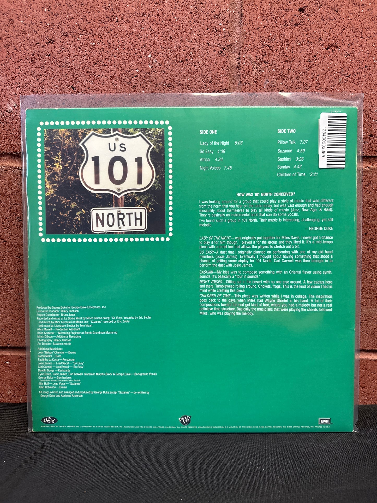 Used Vinyl:  101 North ”101 North” LP